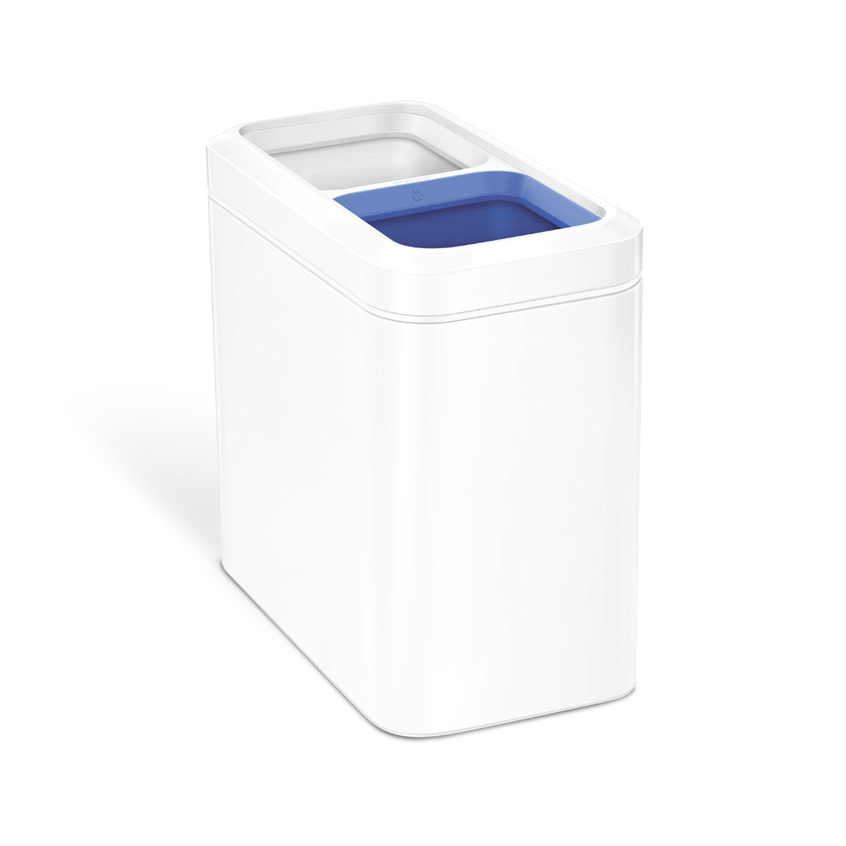 20L Dual Compartment Slim Open Can