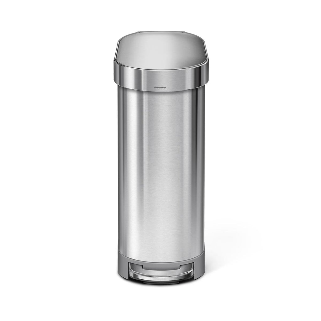 45L Slim Step Can with Liner Rim