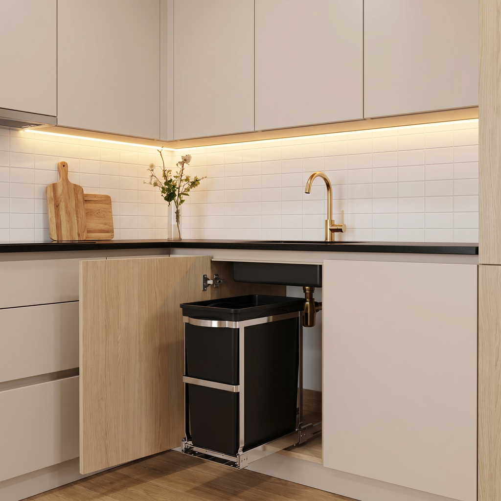 30L Under Counter Pull-Out Can